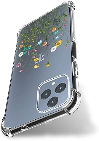 TOPNOW a T-Mobile REVVL 6 5G Esetében, Ütésálló Sarokban Gyönyörű Minta Esetében, egy Edzett Üveg kijelző Védő fólia,