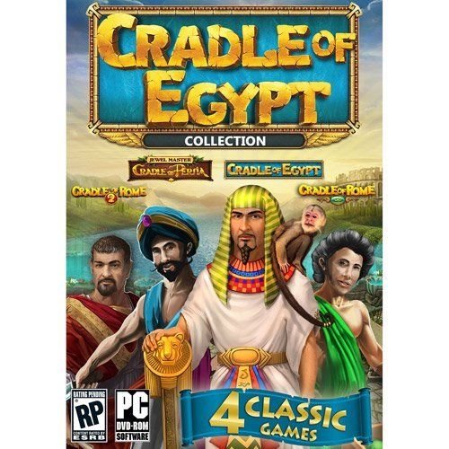 Bölcső Egyiptomi Gyűjtemény PC Pack 4: magában Foglalja a Perzsia, Egyiptom , Róma 1, 2