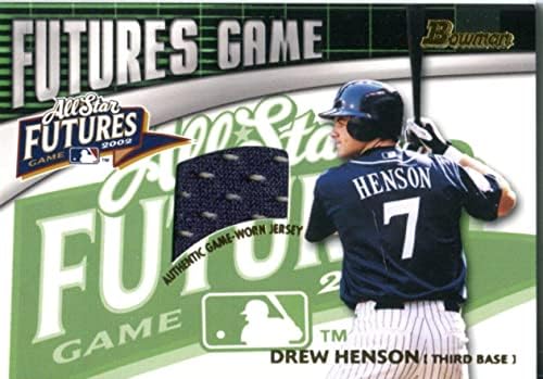 Drew Henson 2003 Topps Játék Kopott Jersey Kártya - MLB Meccset Használt Mezek