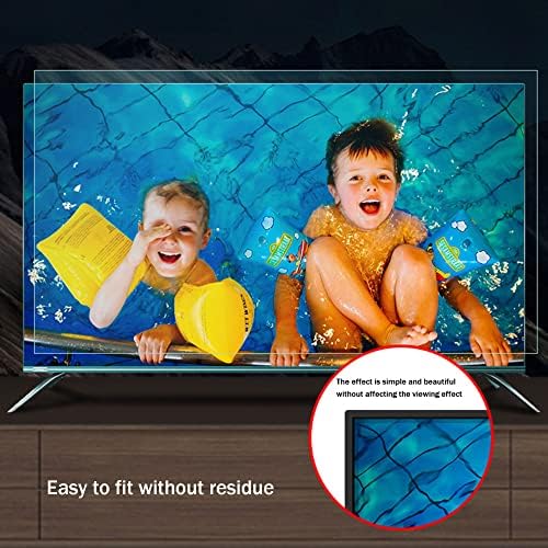 KELUNIS 32-75 TV Képernyő Védő, LCD HD Tiszta Film Tükröződésmentes Anti UV PET Fólia Anti Kék Fény Szűrő Enyhíti a