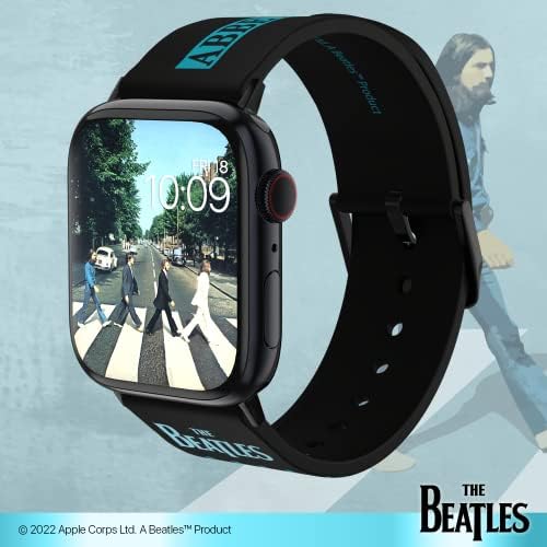 A Beatles – Smartwatch Zenekar - hatósági Engedéllyel rendelkező, Kompatibilis Minden Méret & Sorozat Apple Óra (óra