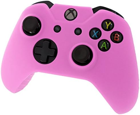 Assecure Pro rózsaszín puha szilikon bőr markolat védőburkolat a Microsoft Xbox.