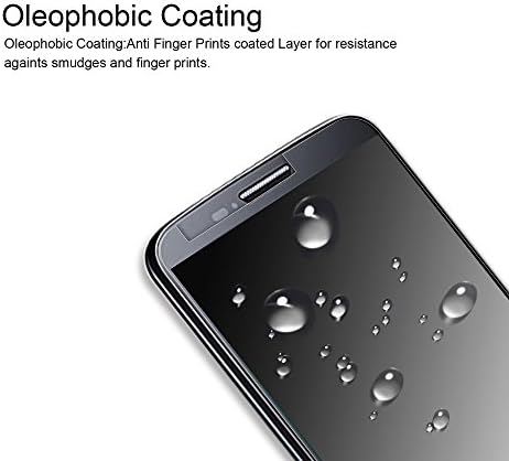 (3 Csomag) Supershieldz Célja a HTC Desire 550, de a Vágy, 555 Edzett Üveg kijelző Védő fólia, Anti Karcolás, Buborék