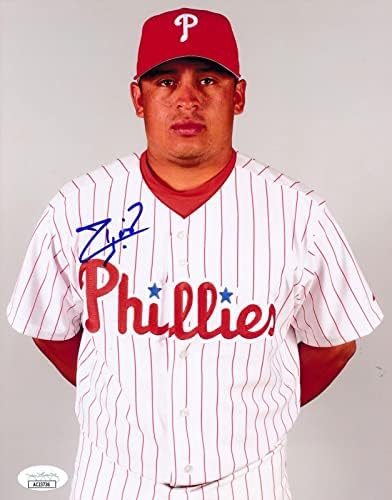 Carlos Ruiz Dedikált 8x10 Fotó Philadelphia Phillies SZÖVETSÉG - Dedikált MLB Fotók