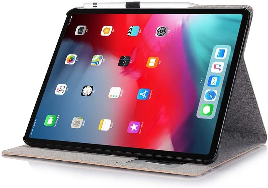 iPad Pro 12.9 Esetben 6. Generációs 2022, TechCode Tervező Könyv Folio Stand tok Memóriakártya-Nyílások Készpénz Zsebében