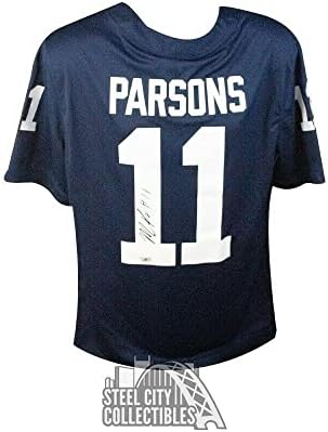 Micah Parsons Dedikált Nike Foci Mez Penn State Fanatikusok - Dedikált Főiskola Mezek