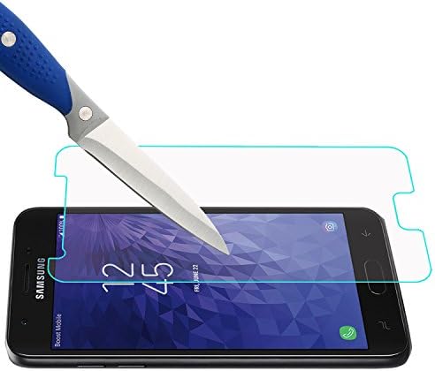 Mr Pajzs [3-PACK] Célja A Samsung (Galaxy J3 Elérni) [Edzett Üveg] Képernyő Védő Élettartam Csere