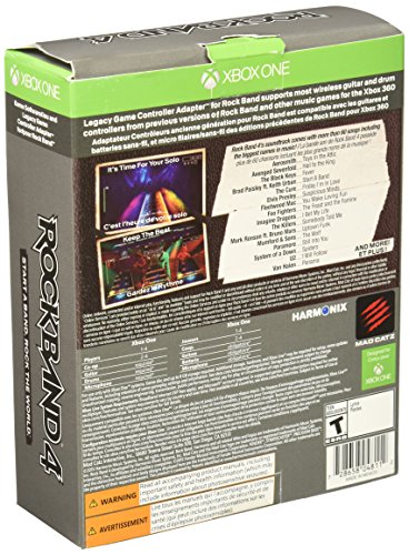 A Rock Band 4 Csomag a régebbi Játékvezérlő-Adapter - Xbox