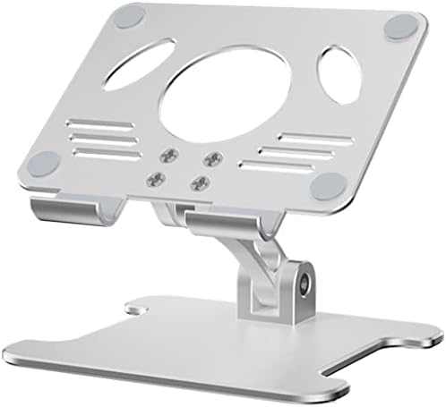 SAWQF Alumínium Asztali Tablet Állvány Kettős Tengely Design Magasság/Szögben Állítható Okostelefon Jogosultja Tabletta