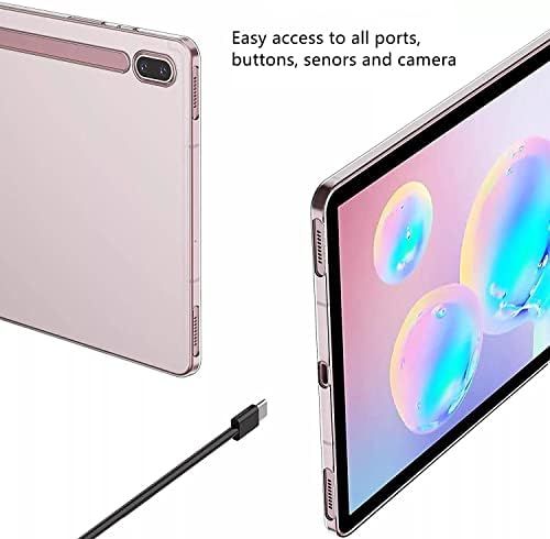 iCoverCase Kompatibilis a Samsung Galaxy Tab Plus S8 12.4 Hüvelyk SM-X800/X806/X808 az Esetben, Könnyű, Matt Áttetsző,