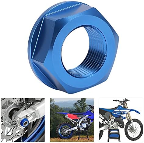 Keréktengely Anya, M20xP1.5 Alumínium Kerék Tengely Csavar Dió Hátsó Erősebb Autocycle(Egy (kék))